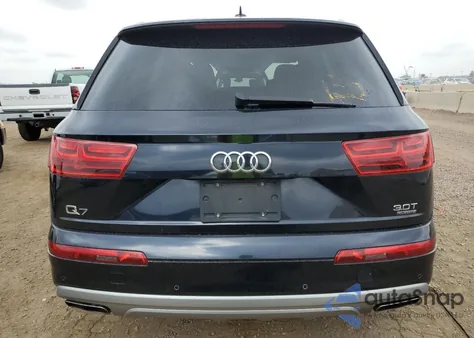 2018 Audi Q7 Premium Plus from USA, damaged, VIN WA1LAAF70JD003344